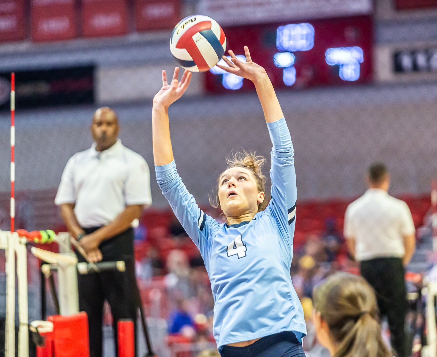 St. Dominic vs. Kickapoo girls volleyball